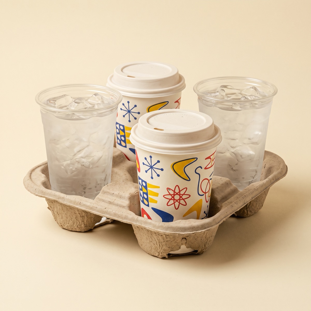 Handheld Carriers / Trays — custom printed by Wonderful Choice