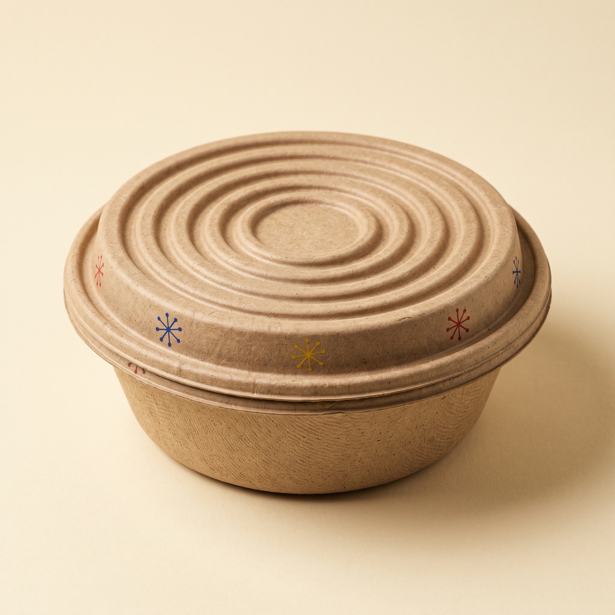 Paper Food Covers / Lids — custom printed by Wonderful Choice