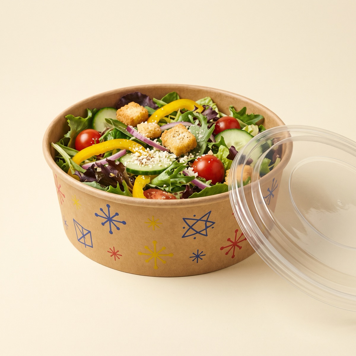 Salad Bowls — custom printed by Wonderful Choice