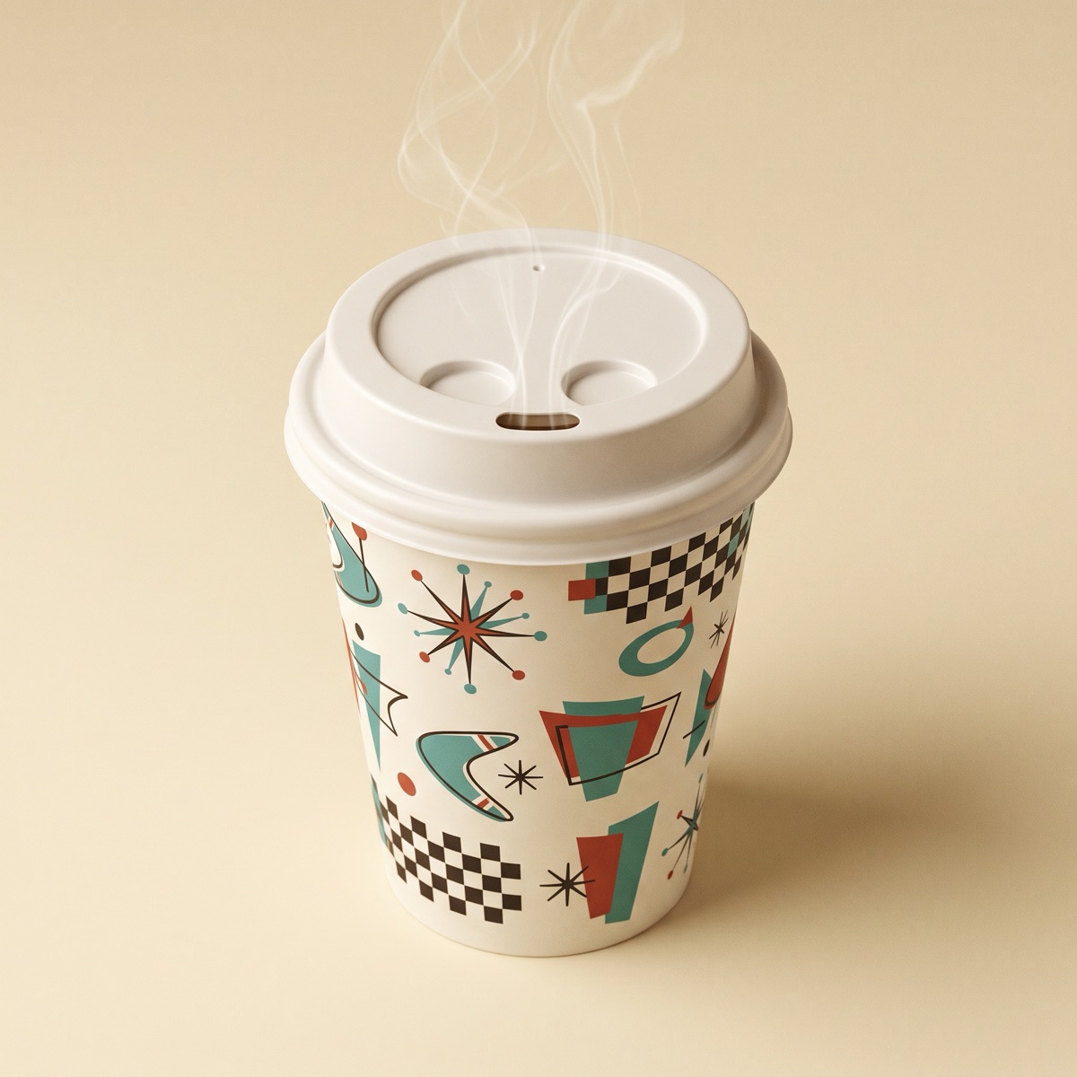 Split Hot-Drink Lids — custom printed by Wonderful Choice
